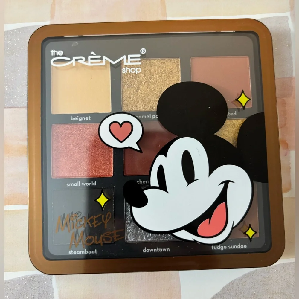 Disney Minnie Mouse & Snow White Eyeshadow Palettes - Red, Gold, Blue